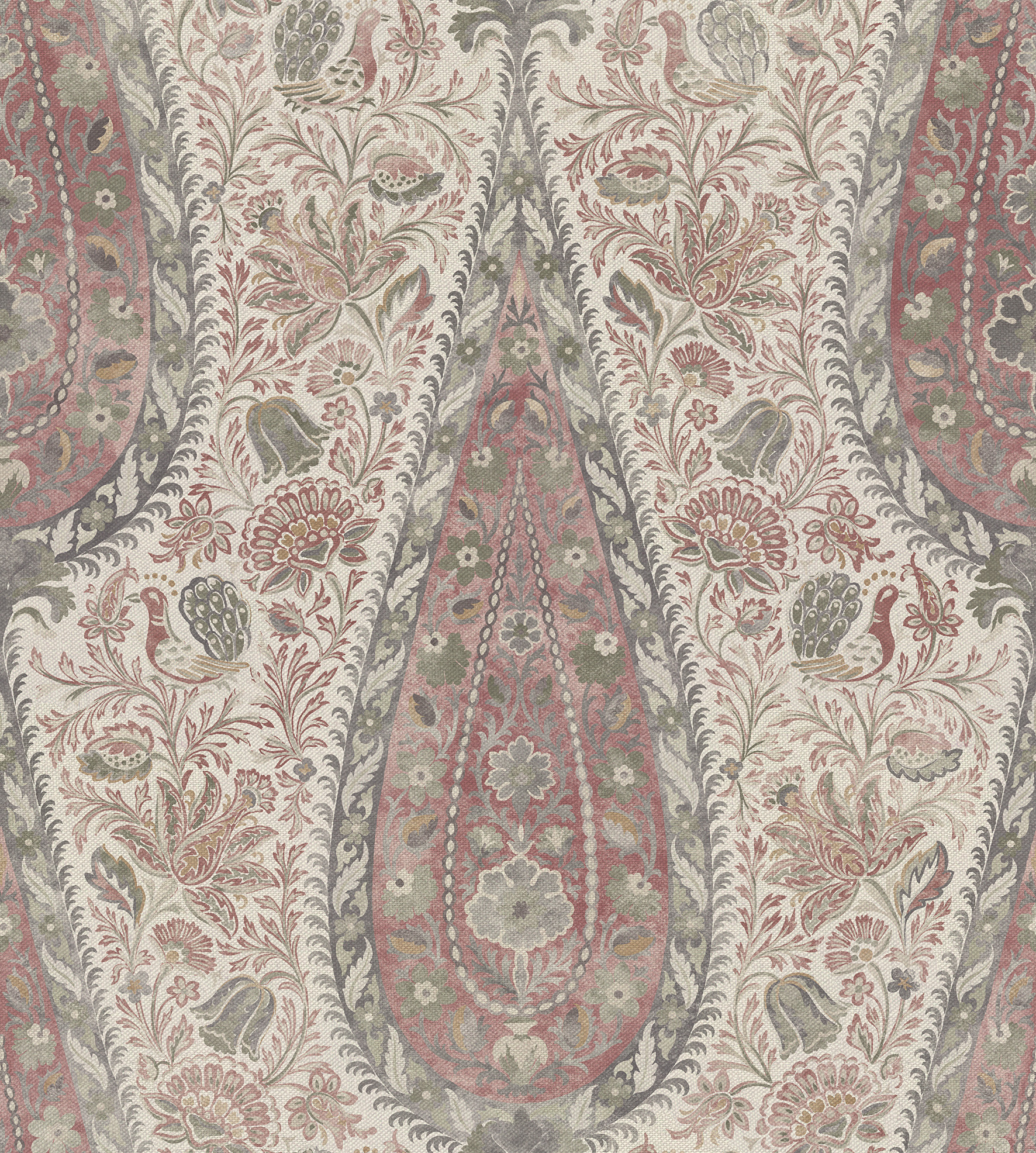Art of the Loom : Jaipur Indian Red